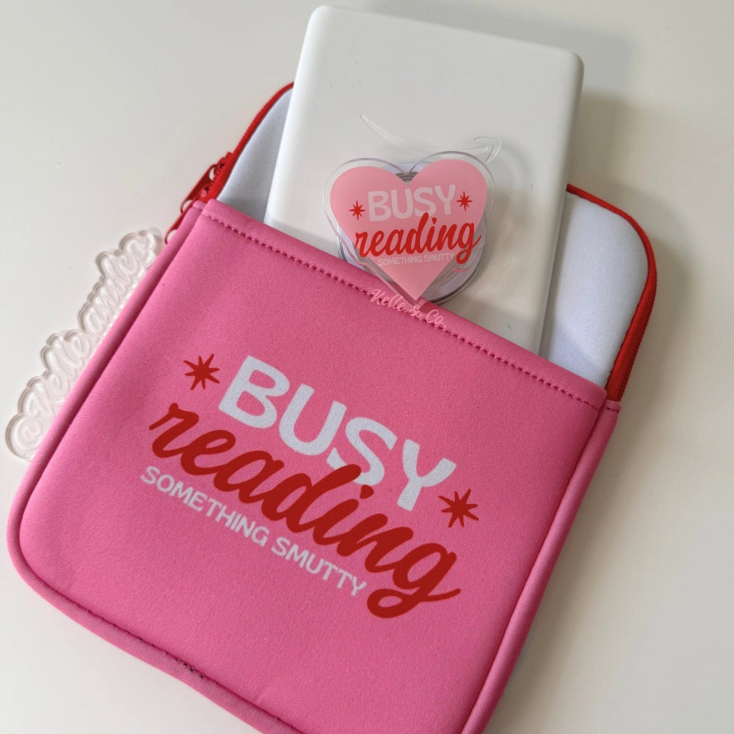 Busy Reading-Kindle & E-Reader Sleeves