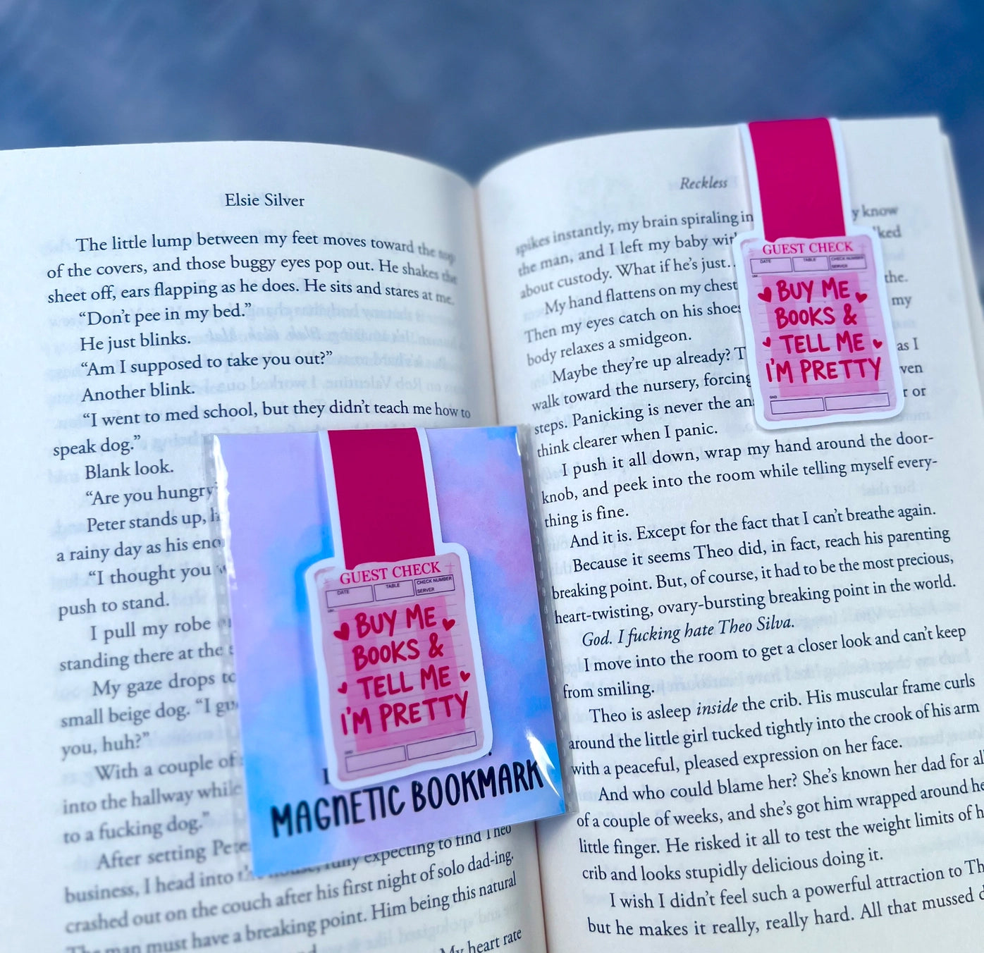 Buy Me books Magnetic bookmark