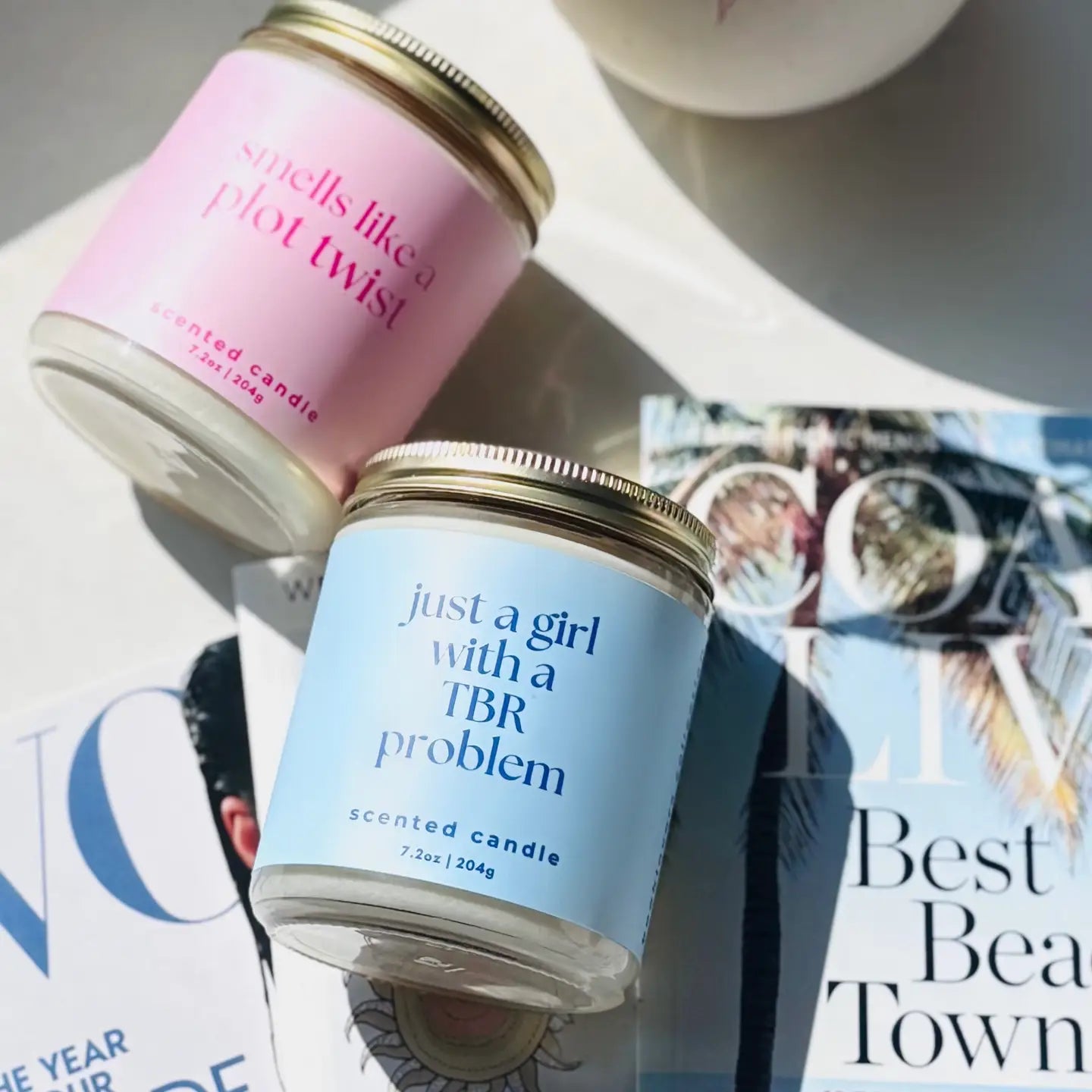 Just a Girl With a TBR Problem Candle-7.2oz