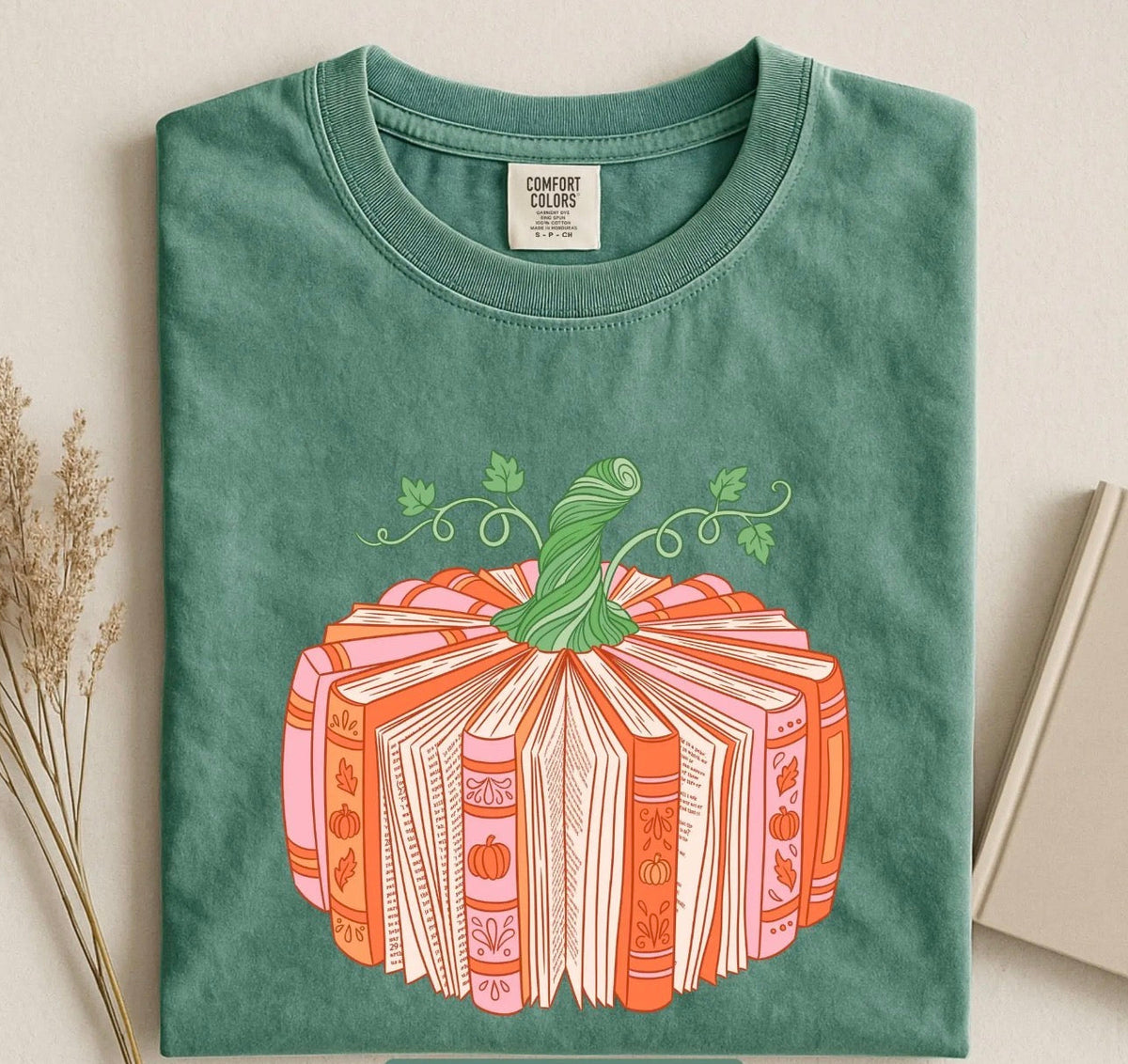 Pumpkin Book Tee