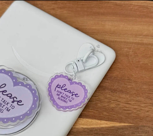 Kindle Keychain Charm