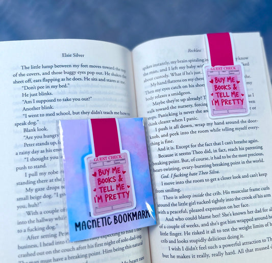 Buy Me books Magnetic bookmark