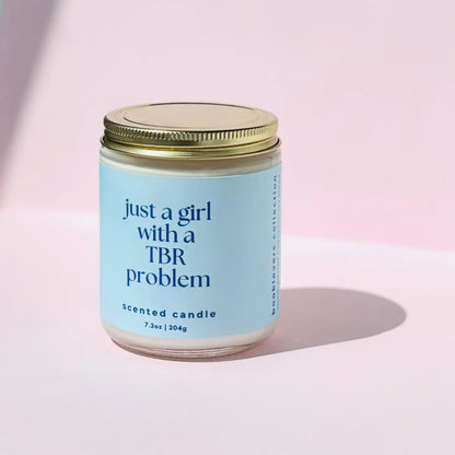 Just a Girl With a TBR Problem Candle-7.2oz